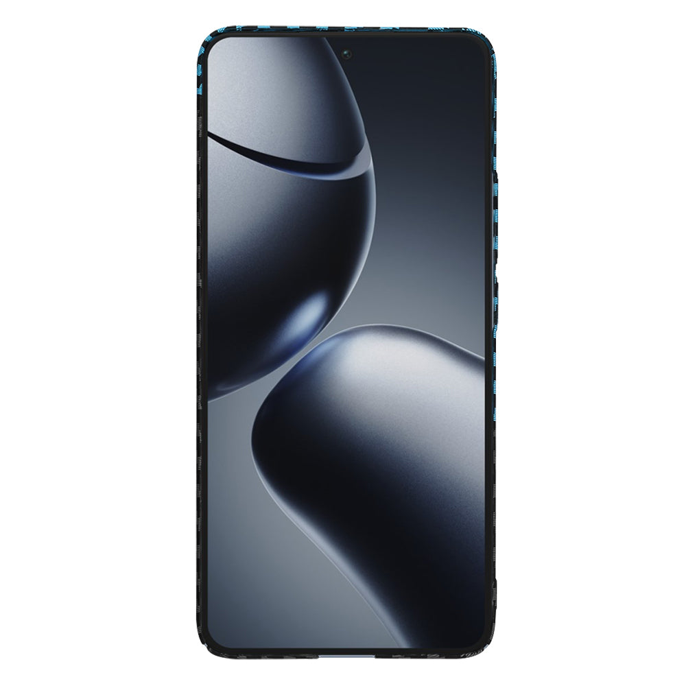 Etui do Xiaomi 14T Pro, Techsuit, Carbonite FiberShell, Czarna Bleu
