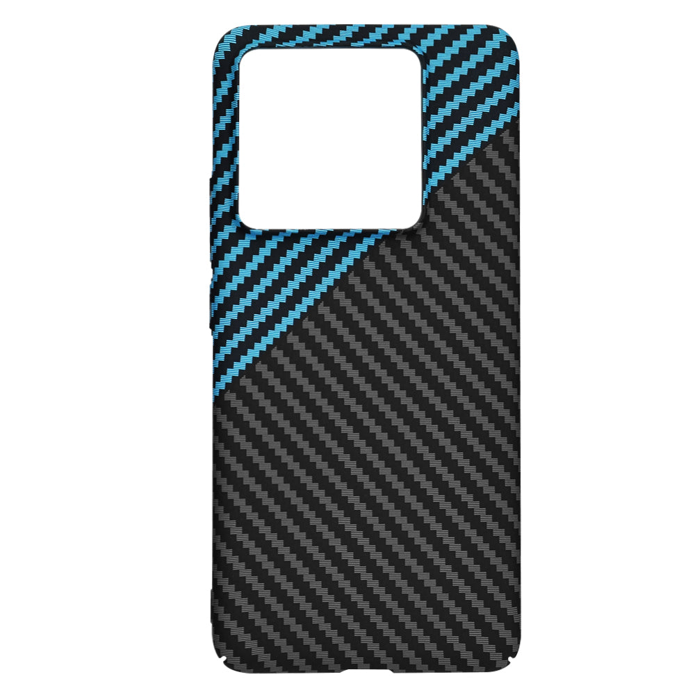 Etui do Xiaomi 14T Pro, Techsuit, Carbonite FiberShell, Czarna Bleu