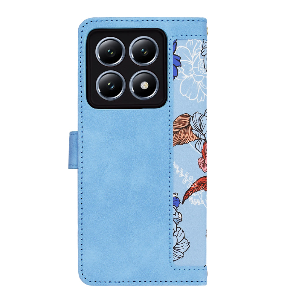 Etui na Xiaomi 14T Pro, Techsuit, FlipCraft, Niebieski