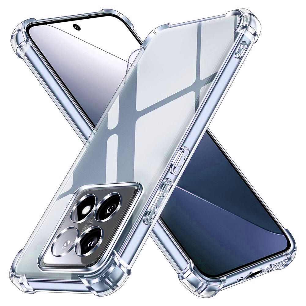 Etui na Xiaomi 14T Pro, Techsuit, Shockproof Clear, Przezroczyste