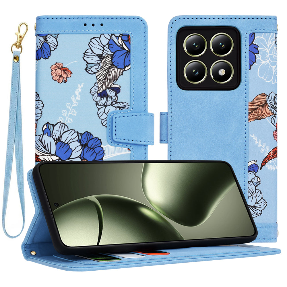 Etui na Xiaomi 14T, Techsuit, FlipCraft, Niebieski