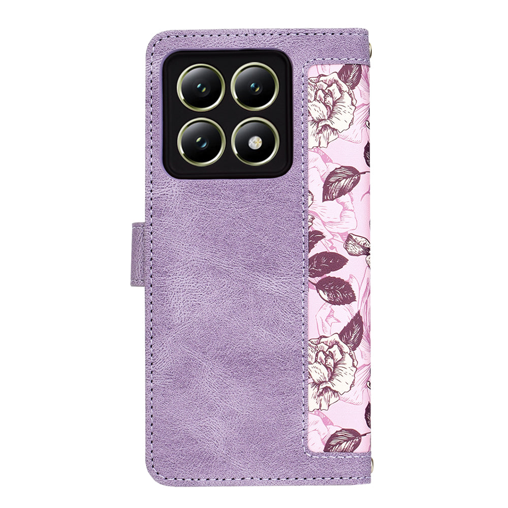 Etui na Xiaomi 14T, Techsuit, FlipCraft, Fioletowy