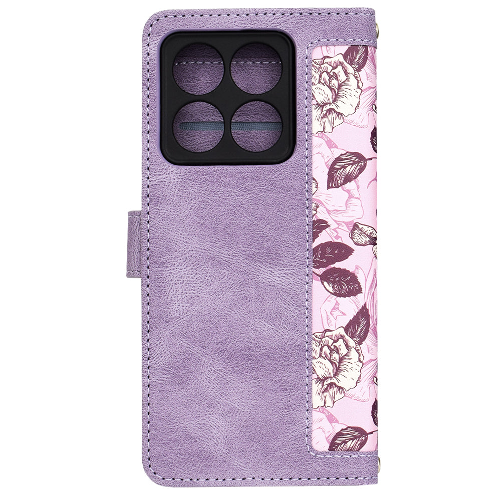 Etui na Xiaomi 14T, Techsuit, FlipCraft, Fioletowy