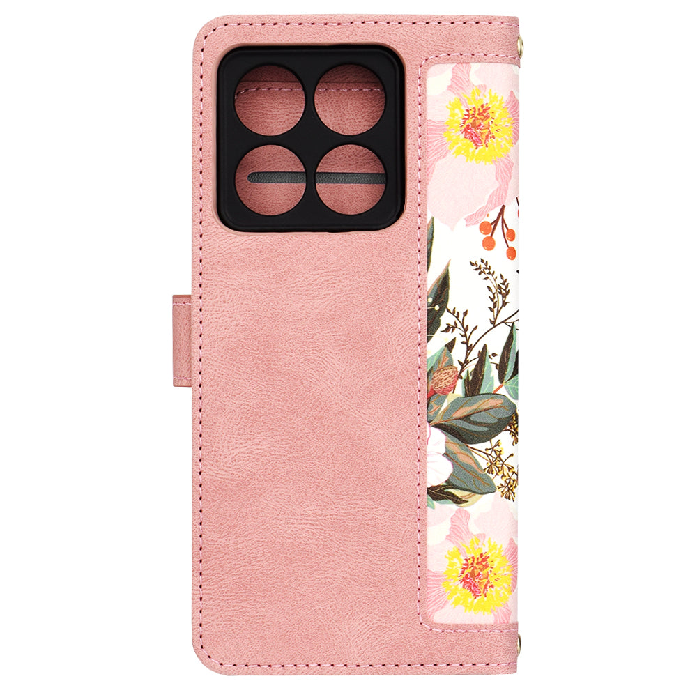 Etui na Xiaomi 14T, Techsuit, FlipCraft, Różowe