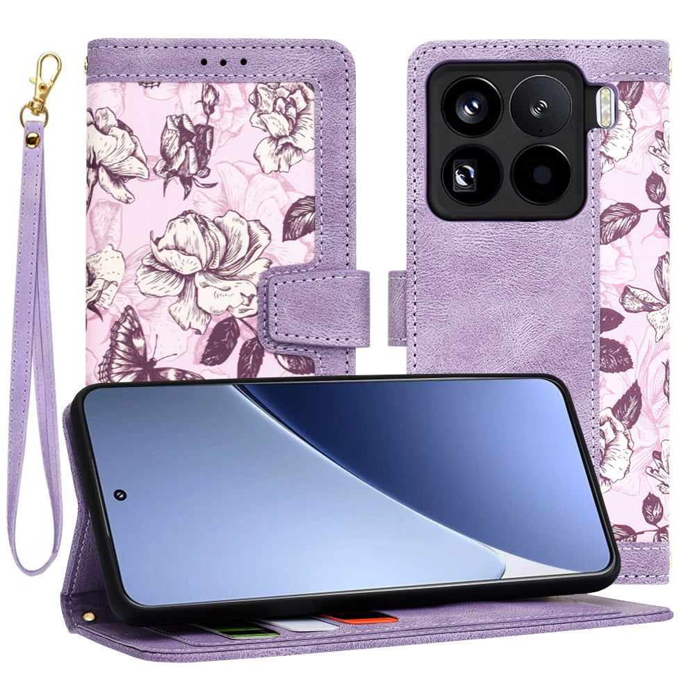 Etui na Xiaomi 15 Pro, Techsuit, FlipCraft, Fioletowy