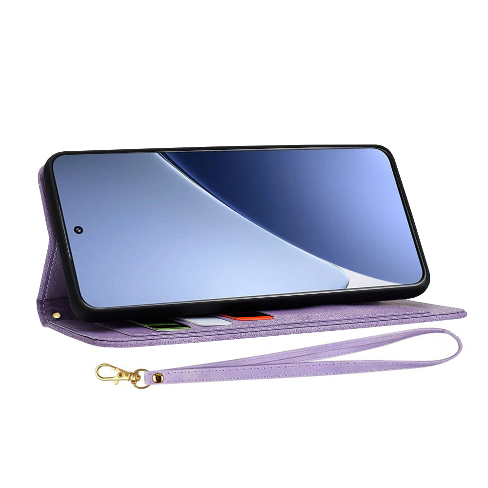 Etui na Xiaomi 15 Pro, Techsuit, FlipCraft, Fioletowy