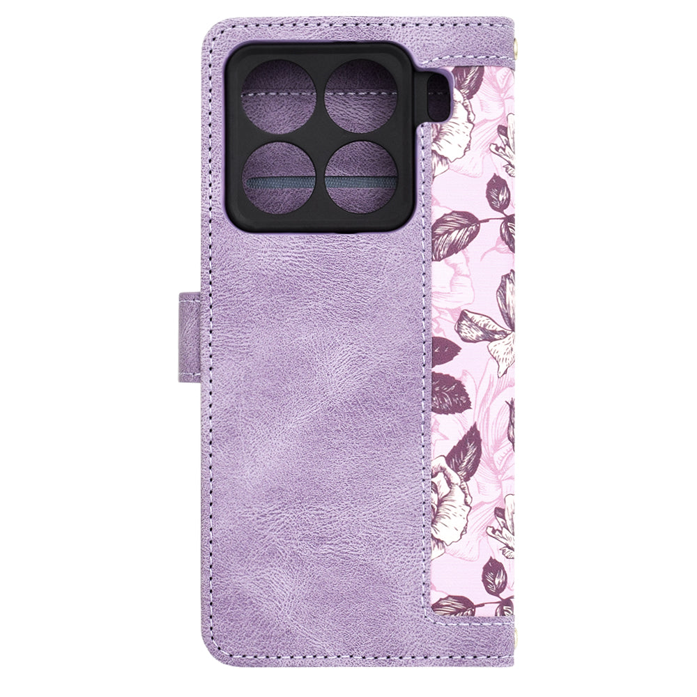 Etui na Xiaomi 15 Pro, Techsuit, FlipCraft, Fioletowy