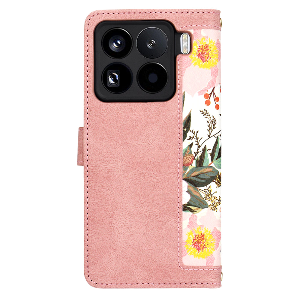 Etui na Xiaomi 15 Pro, Techsuit, FlipCraft, Różowe