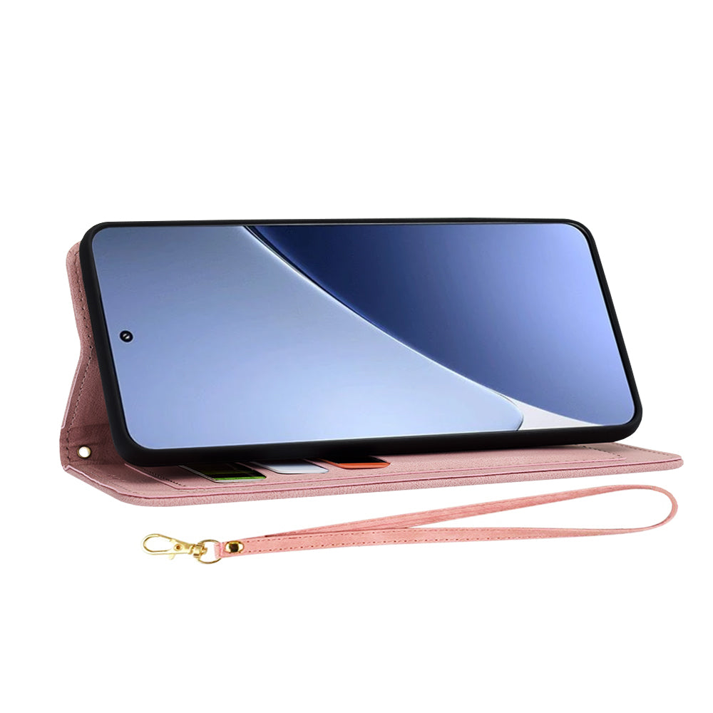 Etui na Xiaomi 15 Pro, Techsuit, FlipCraft, Różowe