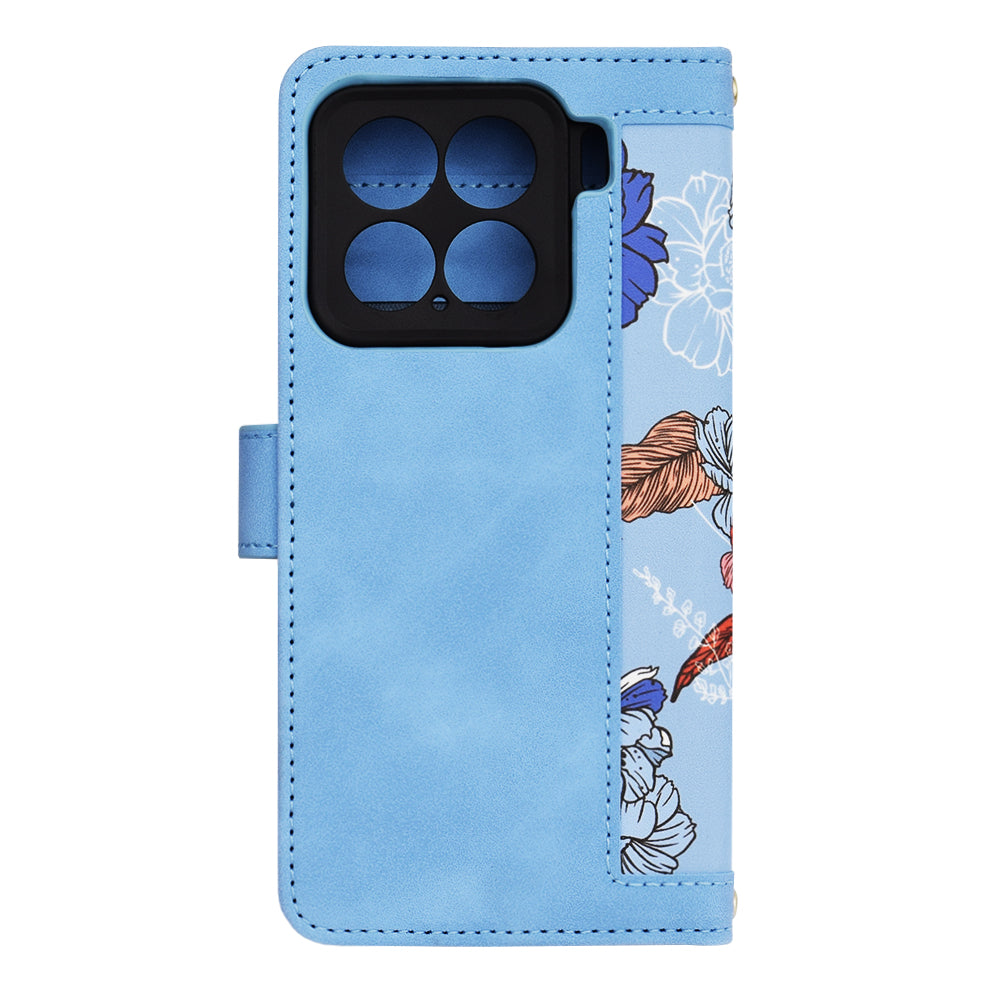 Etui na Xiaomi 15, Techsuit, FlipCraft, Niebieski