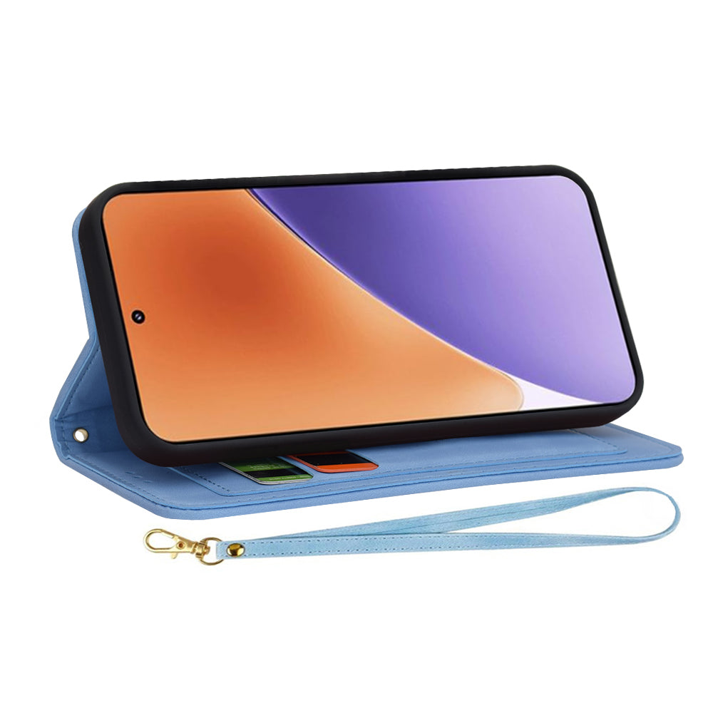 Etui na Xiaomi 15, Techsuit, FlipCraft, Niebieski