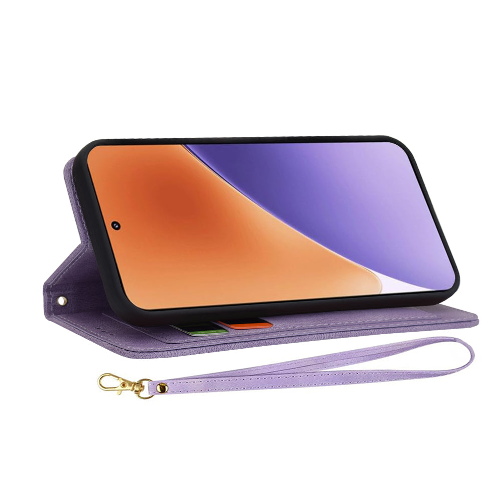 Etui na Xiaomi 15, Techsuit, FlipCraft, Fioletowy