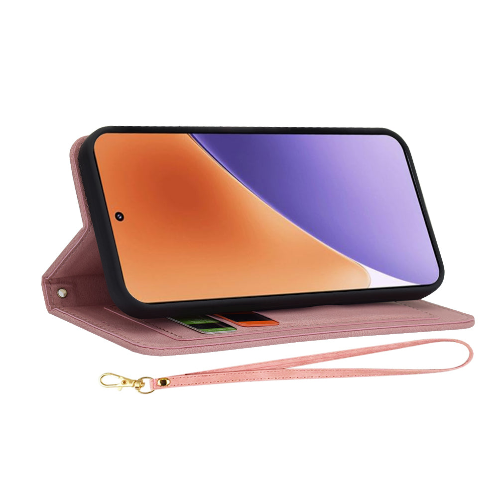 Etui na Xiaomi 15, Techsuit, FlipCraft, Różowe