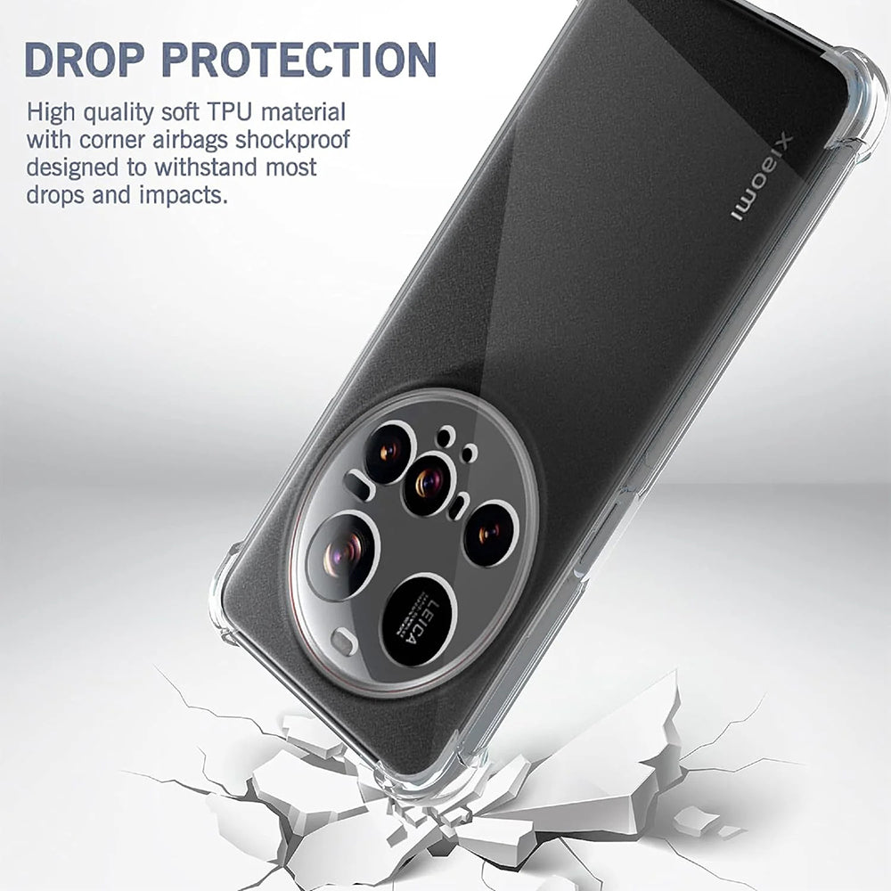 Etui na Xiaomi 15 Ultra, Techsuit, Shockproof Clear, Przezroczyste