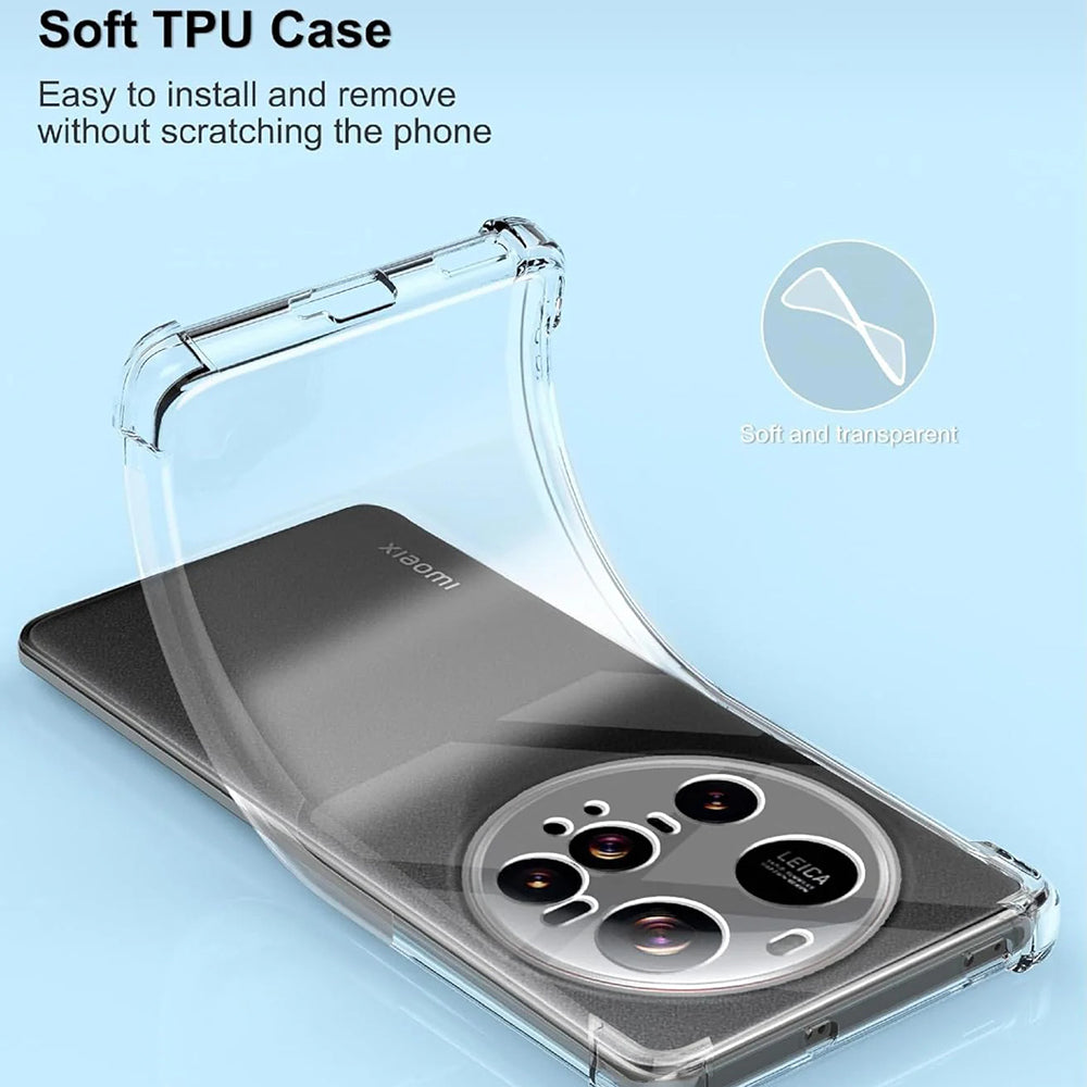 Etui na Xiaomi 15 Ultra, Techsuit, Shockproof Clear, Przezroczyste