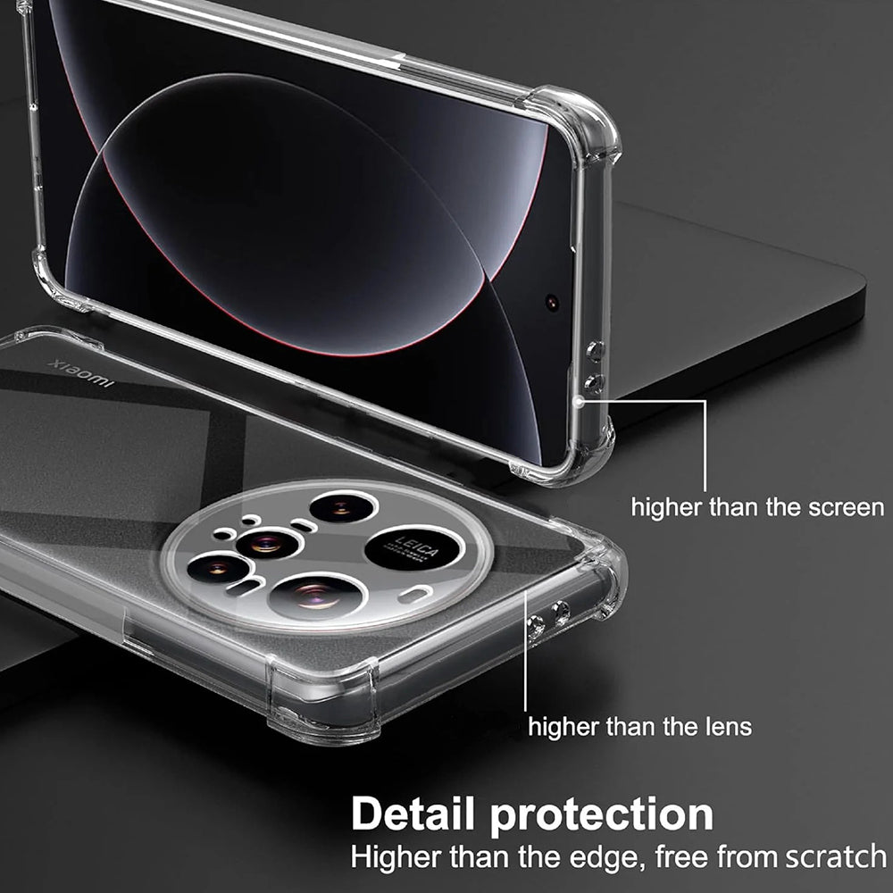 Etui na Xiaomi 15 Ultra, Techsuit, Shockproof Clear, Przezroczyste