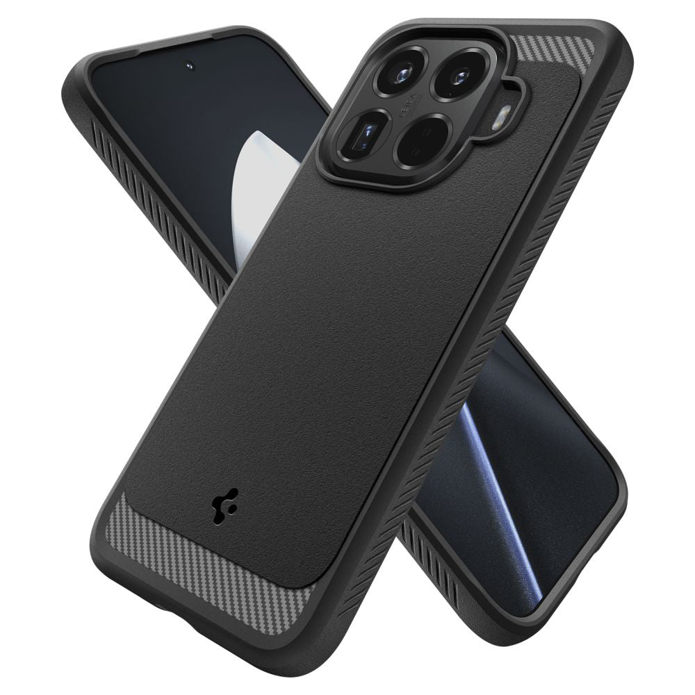 Etui na Xiaomi 15T Pro, Spigen, Rugged Armor, Czarne ACS11152