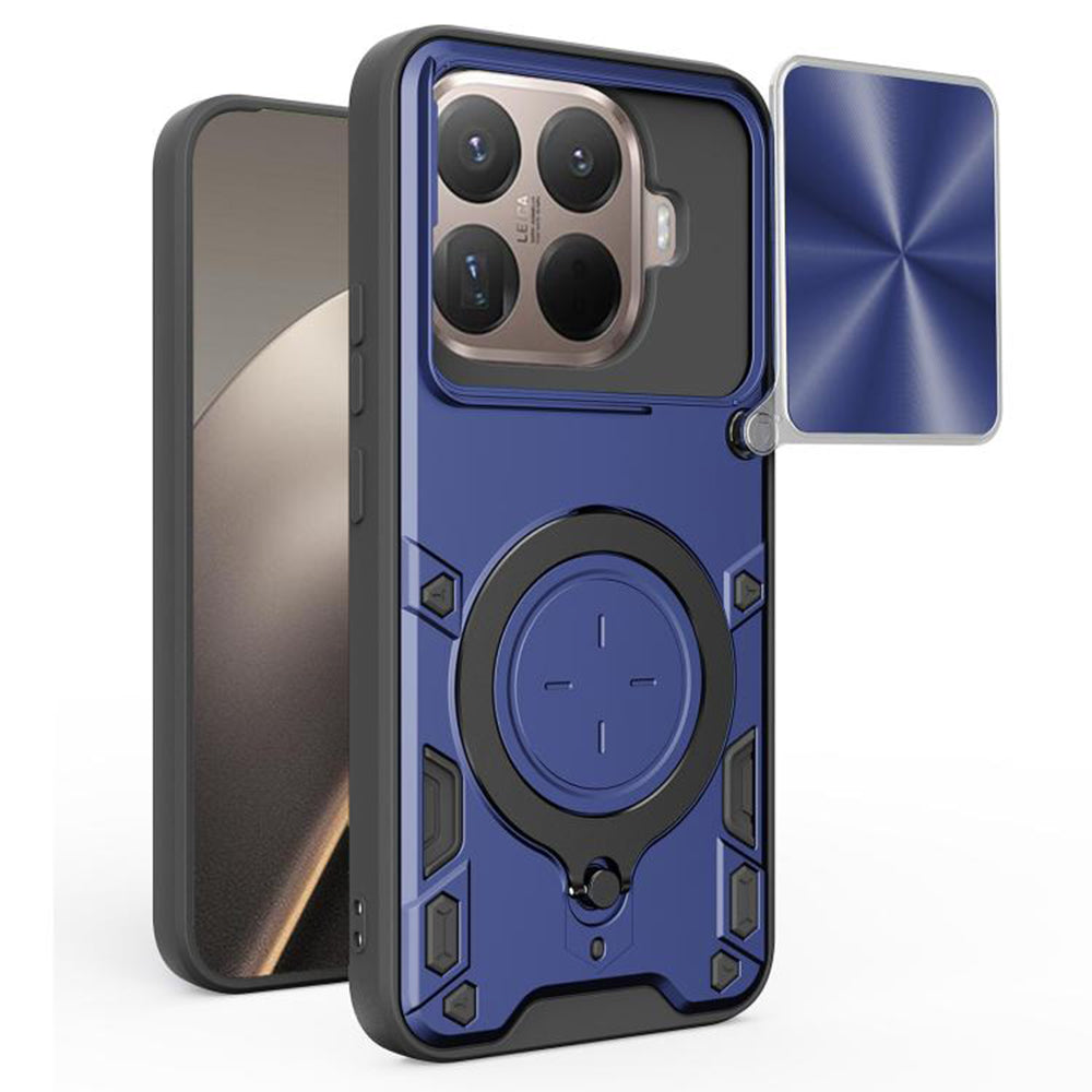 Etui na Xiaomi 15T Pro, Techsuit, CamGuard Pro, Niebieskie