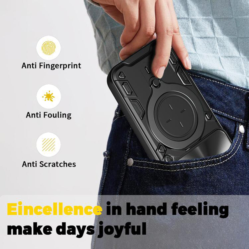 Etui na Xiaomi 15T Pro, Techsuit, CamGuard Pro, Fioletowy