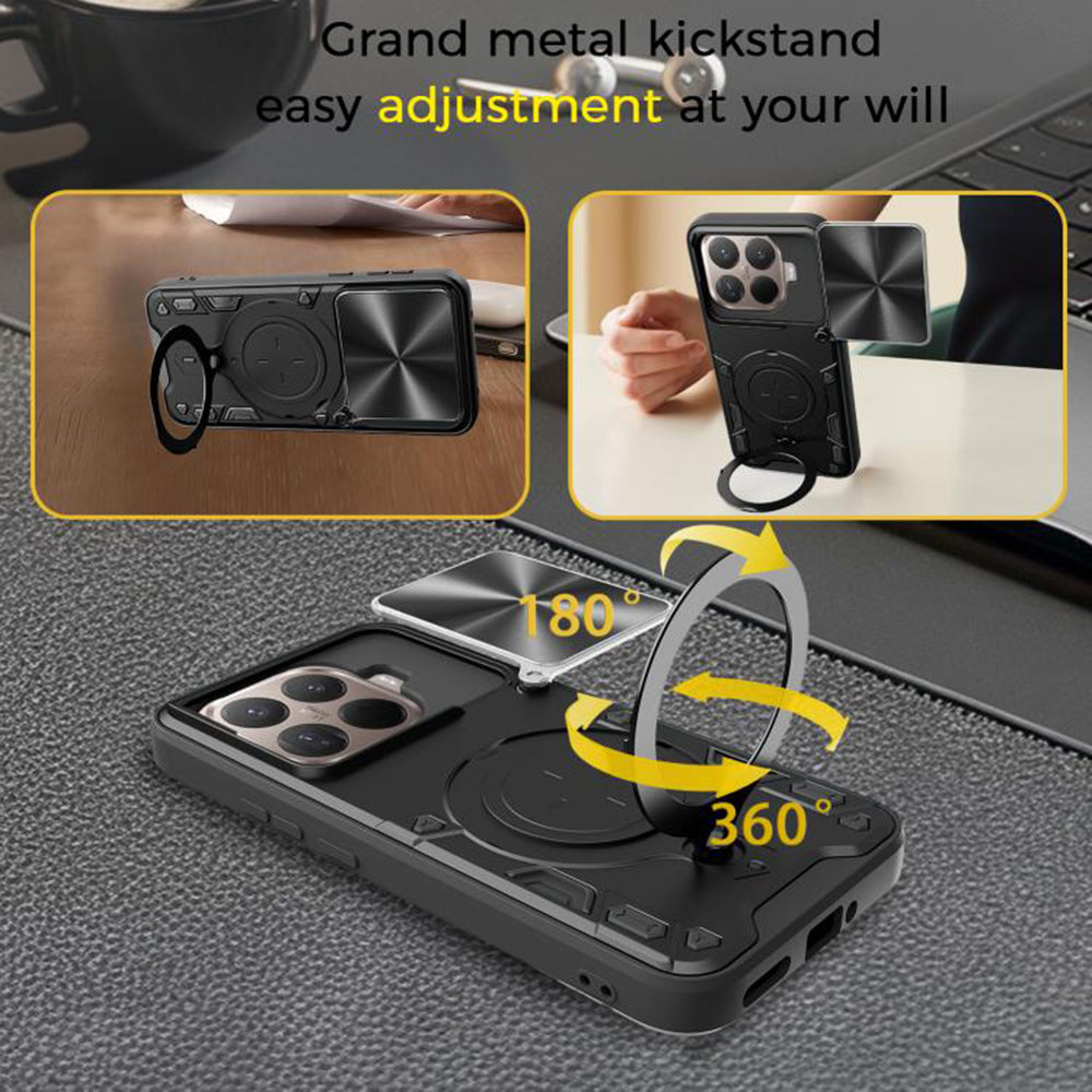 Etui na Xiaomi 15T Pro, Techsuit, CamGuard Pro, Fioletowy