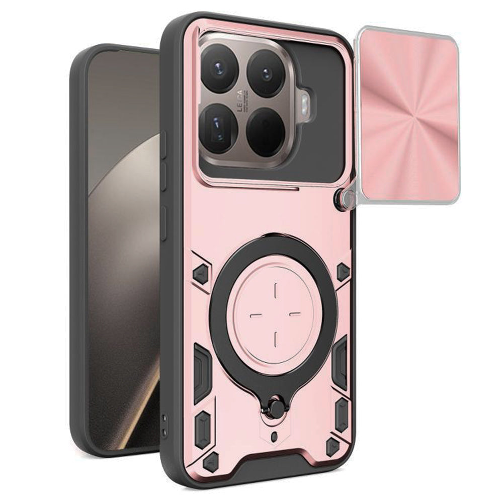 Etui na Xiaomi 15T Pro, Techsuit, CamGuard Pro, Różowy