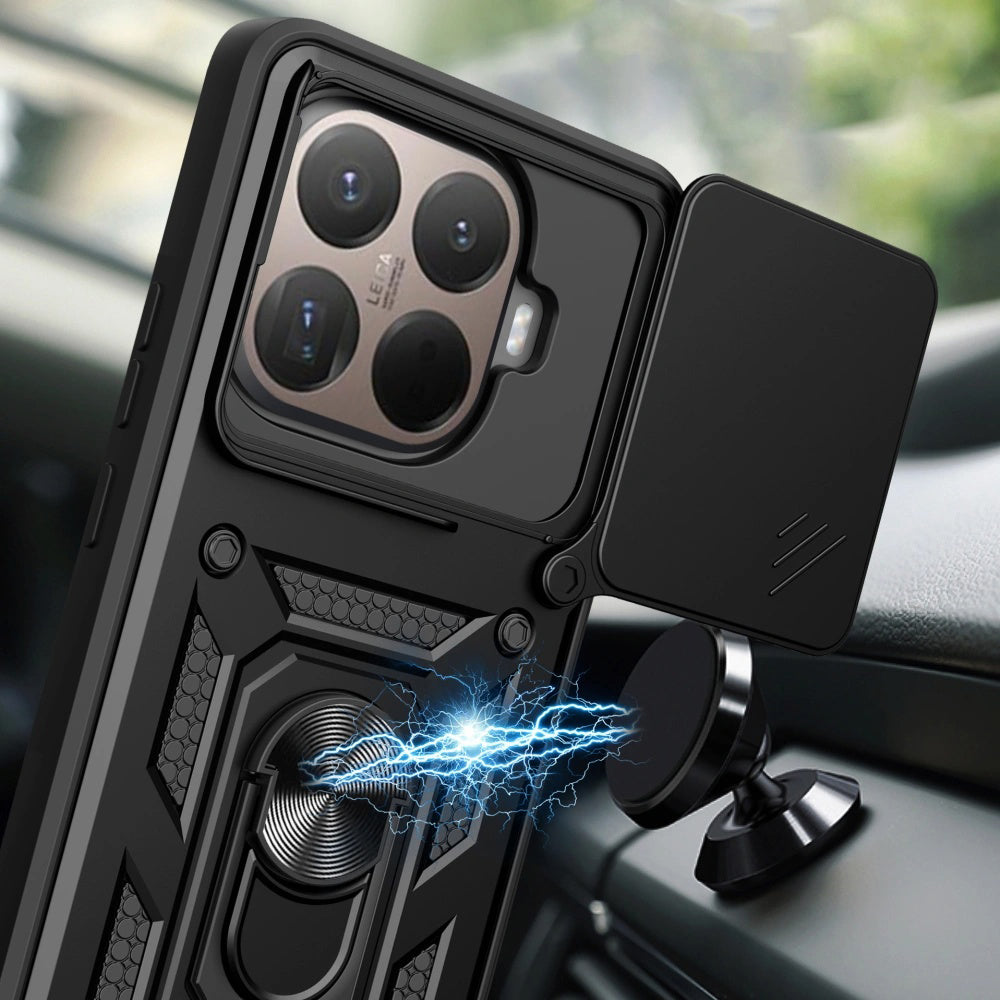 Etui na Xiaomi 15T Pro, Techsuit, CamShield, Niebieskie