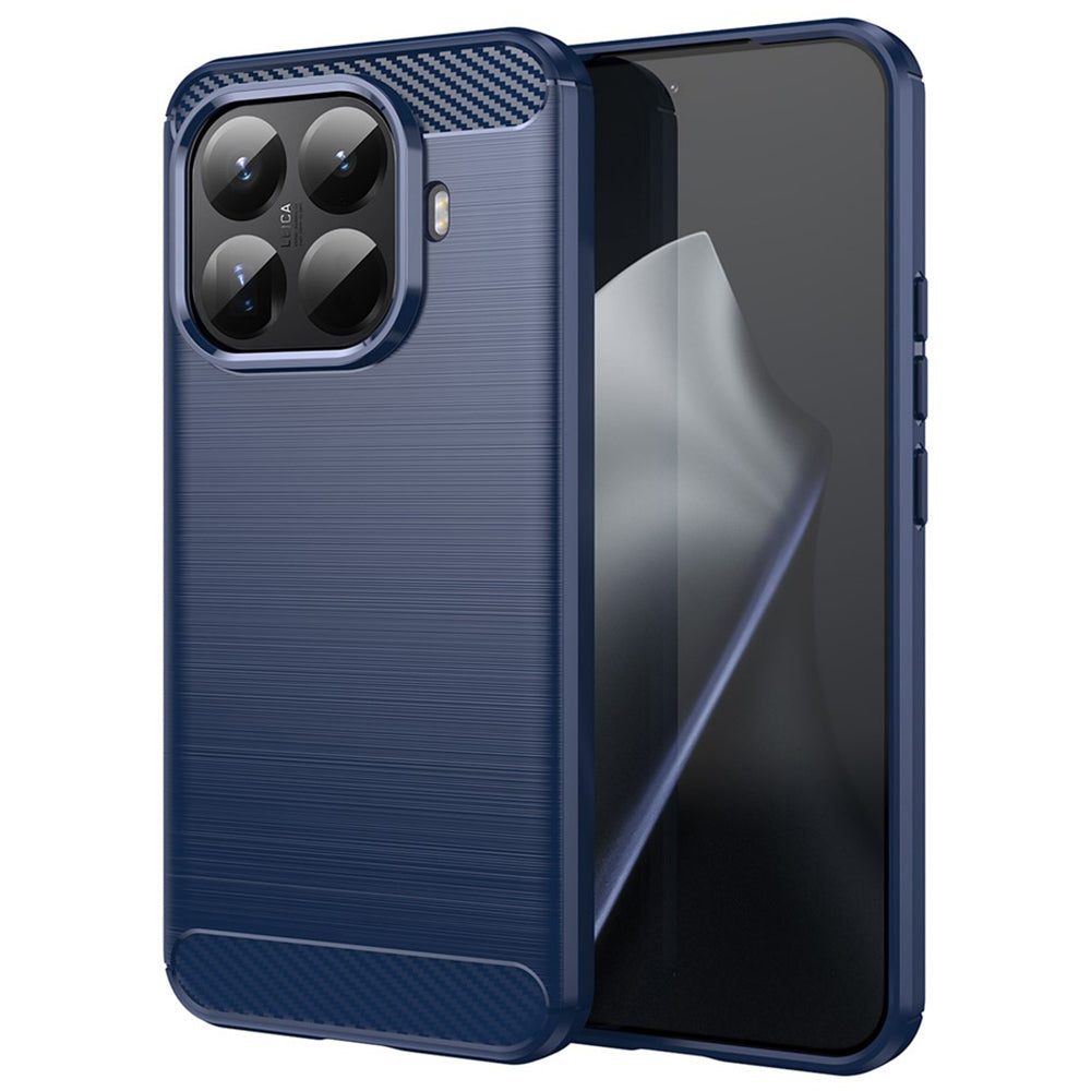 Etui na Xiaomi 15T Pro, Techsuit, Carbon, Niebieskie