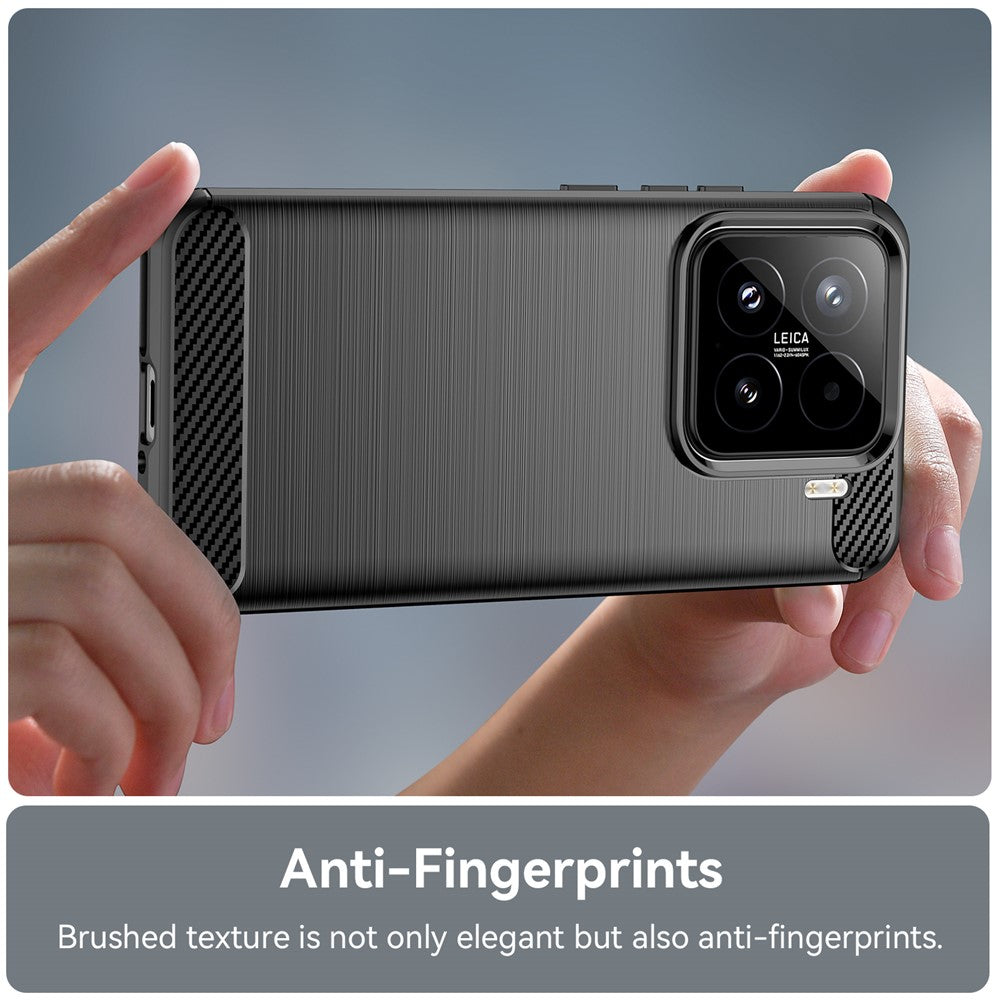 Etui na Xiaomi 15T Pro, Techsuit, Carbon, Czarne