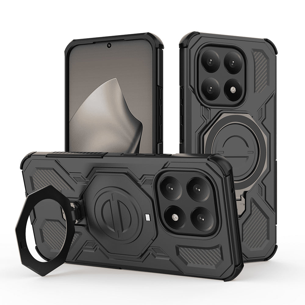 Etui na Xiaomi 15T, Techsuit, Carbon Shield Pro, czarne