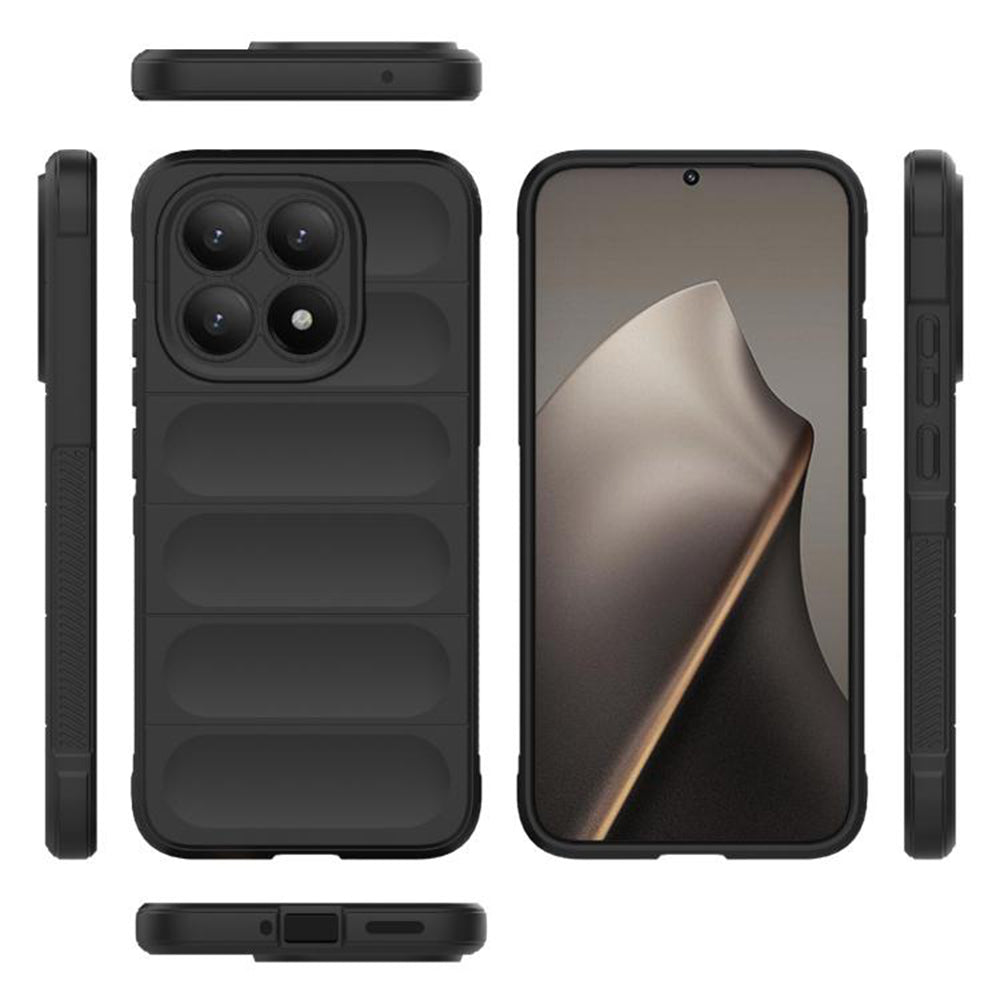 Etui na Xiaomi 15T, Techsuit, Magic Shield, Czarne
