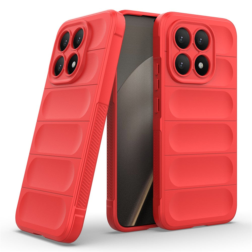 Etui na Xiaomi 15T, Techsuit, Magic Shield, Czerwone