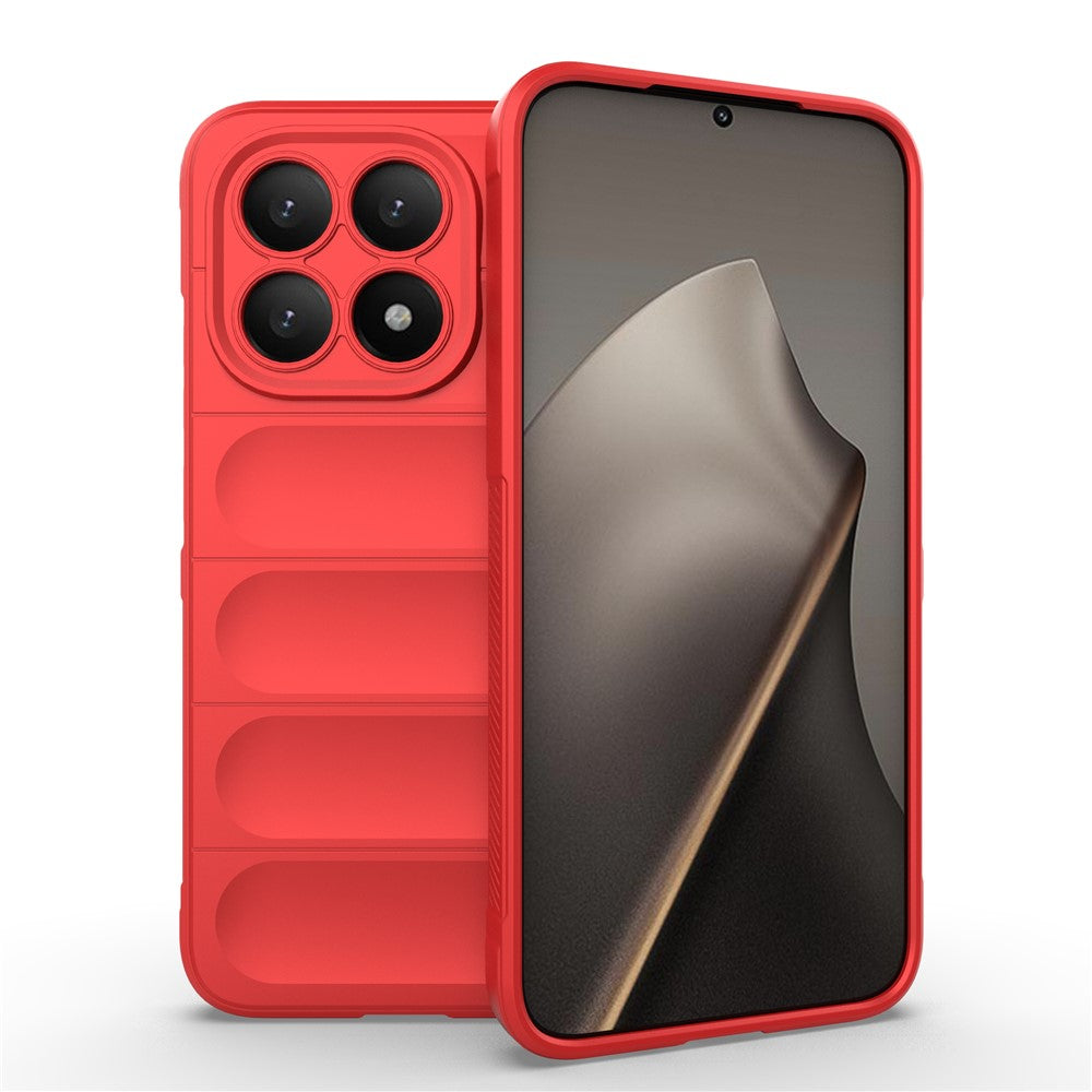 Etui na Xiaomi 15T, Techsuit, Magic Shield, Czerwone