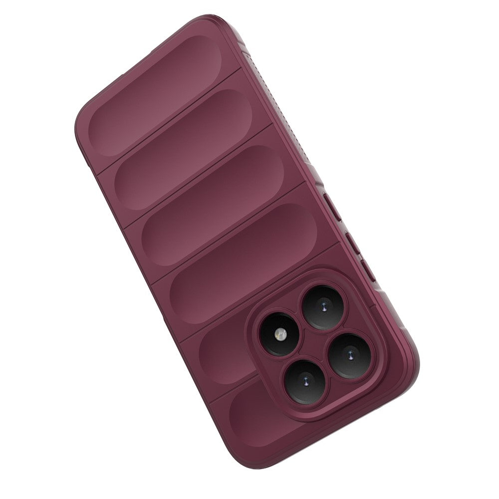 Etui na Xiaomi 15T, Techsuit, Magic Shield, Wiśniowy
