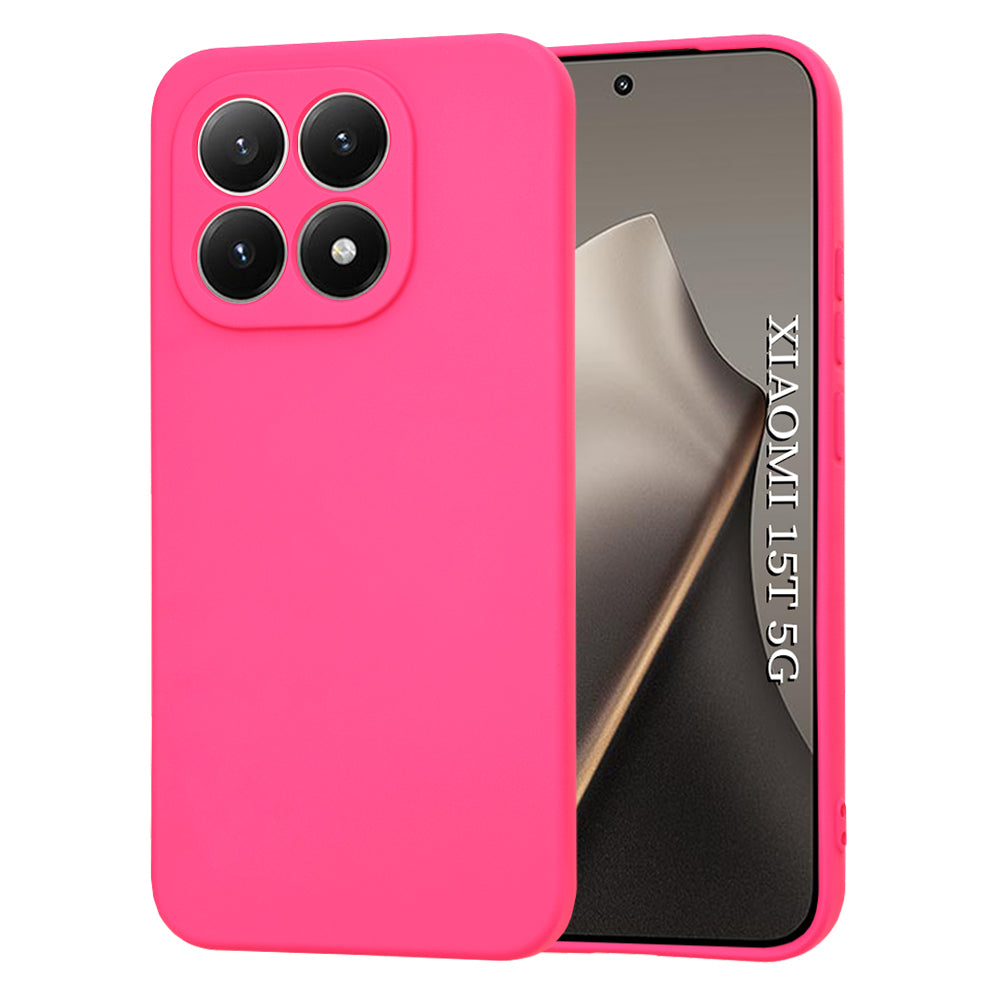 Etui na Xiaomi 15T, Techsuit, SoftFlex, Ciemny Róż