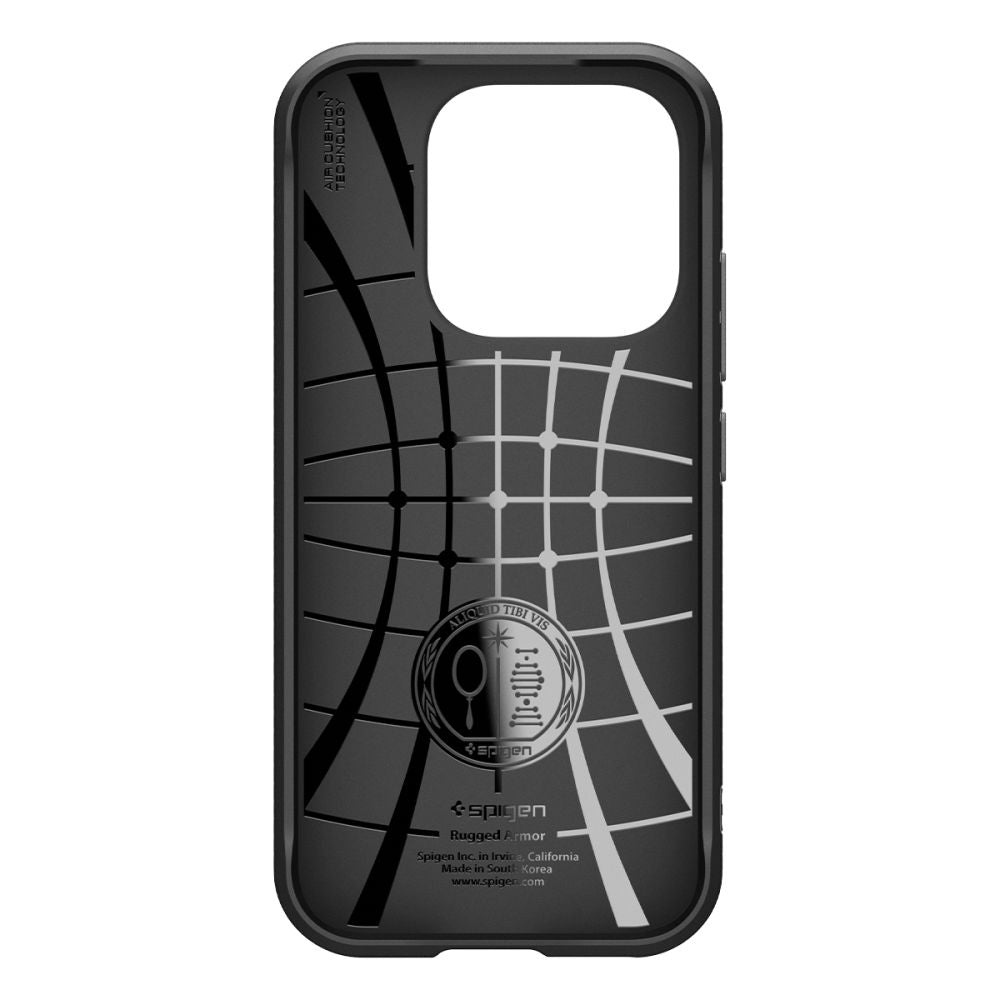Etui na Xiaomi 17, Spigen, Rugged Armor, Czarne Matowe ACS10458
