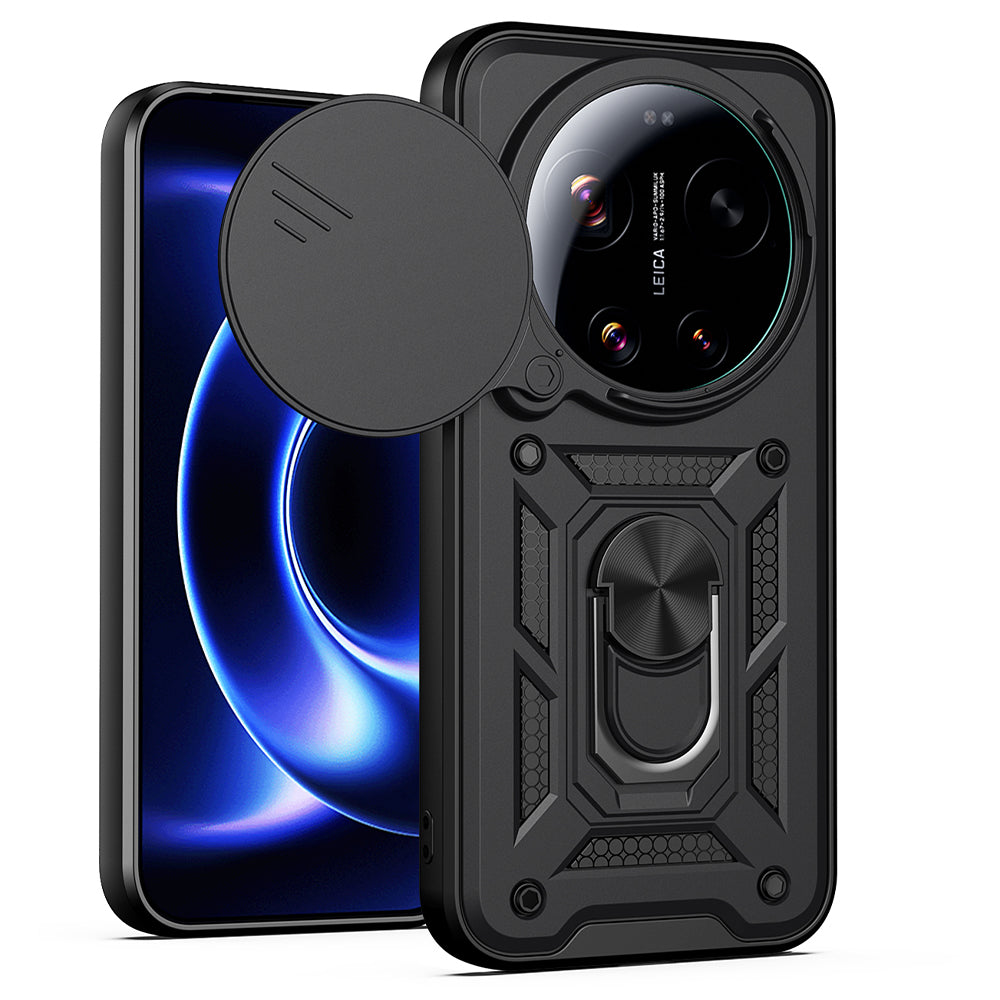 Etui na Xiaomi 17 Ultra, Techsuit, CamShield, Czarne