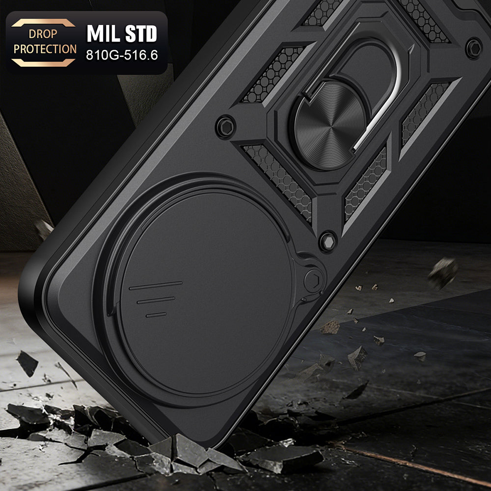Etui na Xiaomi 17 Ultra, Techsuit, CamShield, Czarne