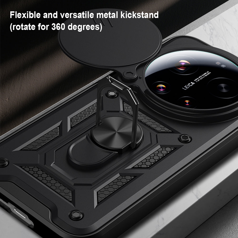 Etui na Xiaomi 17 Ultra, Techsuit, CamShield, Czarne