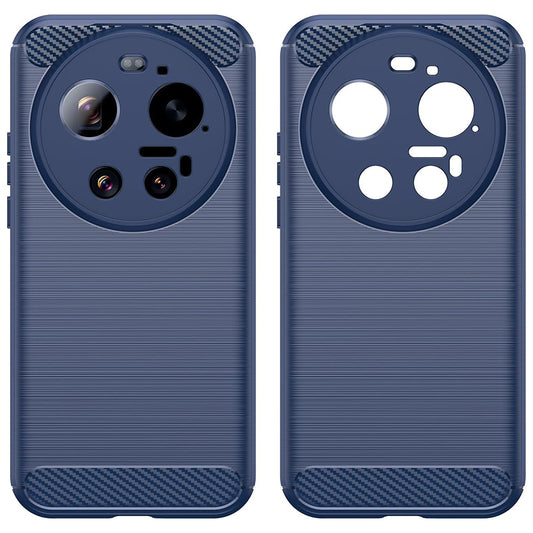 Etui na Xiaomi 17 Ultra, Techsuit, Carbon, Niebieskie