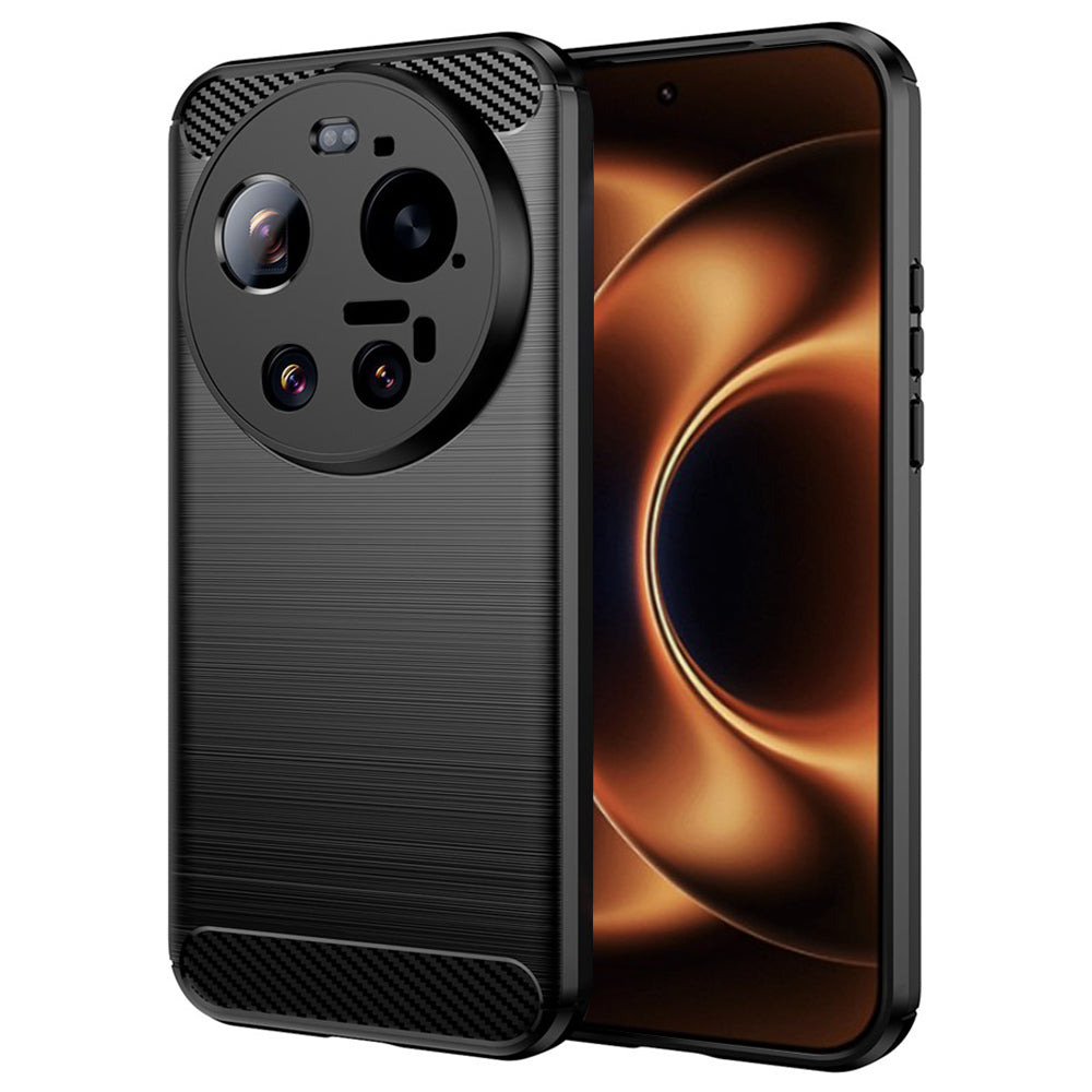 Etui na Xiaomi 17 Ultra, Techsuit, Carbon, Czarne