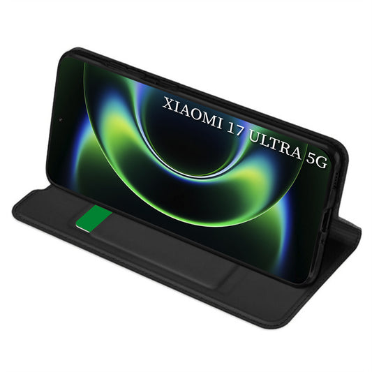 Etui na Xiaomi 17 Ultra, Techsuit, Magskin Book, Czarne