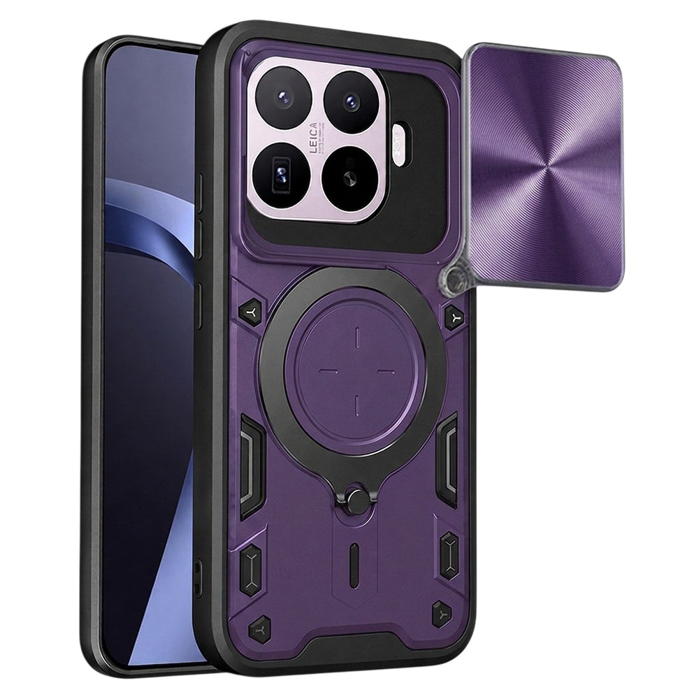 Etui na Xiaomi 17T Pro, Techsuit, CamGuard Pro, Fioletowy