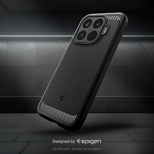 Etui na Xiaomi 17T, Spigen, Rugged Armor, czarne ACS11870