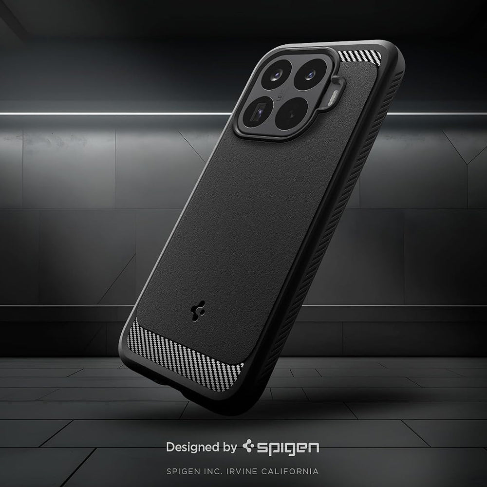 Etui na Xiaomi 17T, Spigen, Rugged Armor, czarne ACS11870