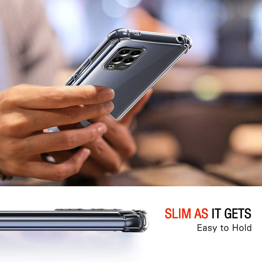Etui na Xiaomi Mi 10 Lite 5G, Techsuit, Shockproof Clear, Przezroczyste
