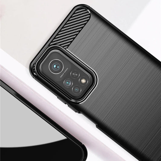 Etui na Xiaomi Mi 10T 5G / 10T Pro 5G, Techsuit, Carbon, Czarny