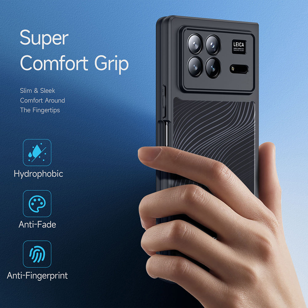 Etui do Xiaomi Mix Fold 3, DUX DUCIS, Aimo, Czarny