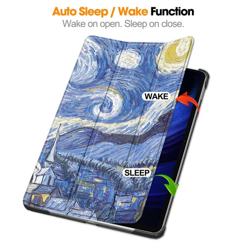 Etui na Xiaomi Pad 6 / 6 Pro, Techsuit, FoldPro Starry Night, wielokolorowe