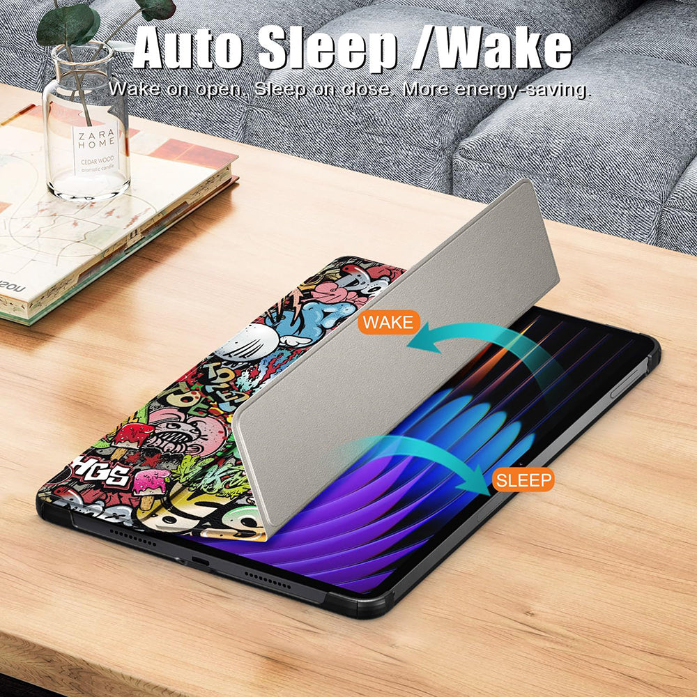 Etui na Xiaomi Pad 7 / 7 Pro, Techsuit, FoldPro Urban Vibe, Wielokolorowe