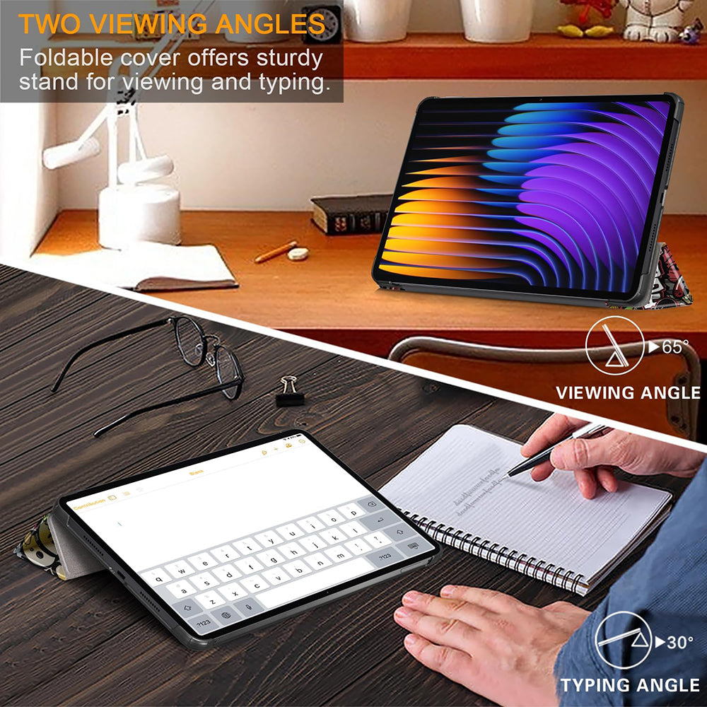 Etui na Xiaomi Pad 7 / 7 Pro, Techsuit, FoldPro Urban Vibe, Wielokolorowe